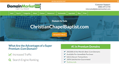 Desktop Screenshot of christianchapelbaptist.com