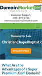 Mobile Screenshot of christianchapelbaptist.com